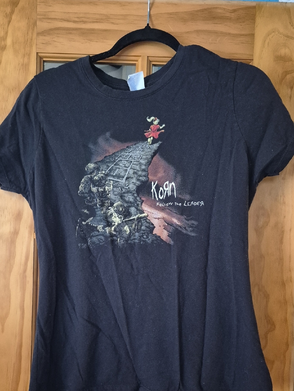 Korn 'Follow the Leader' Black Graphic Tee